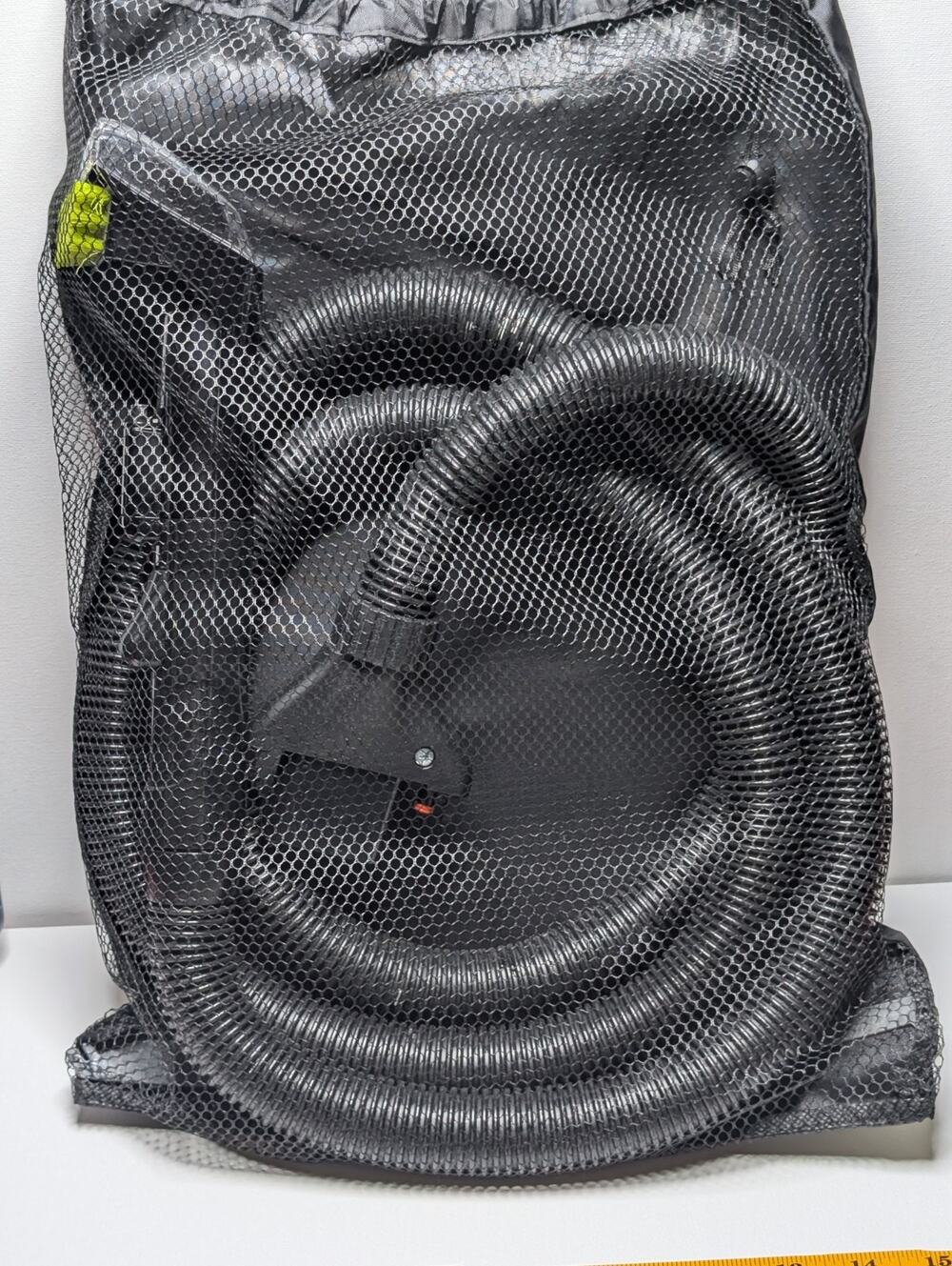 Vacuum Hose Attachment Powered Hand Tool Brush Nozzle Accessory w/ Bag